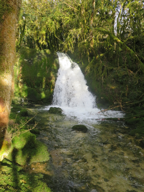 Une autre partie de la cascade