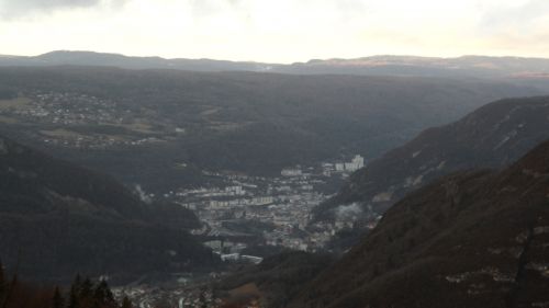 Saint-Claude ( photo du belvédère de la cernaise)