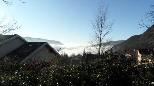 La mer de nuage vu de Chaumont