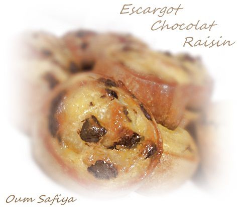 Escargot Choco / Raisin °°° - délice de jessika