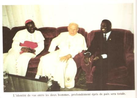 Pape Jean Paul II au Togo 1985