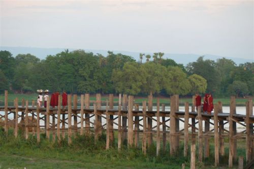 Amarapura - Le pont U Bein