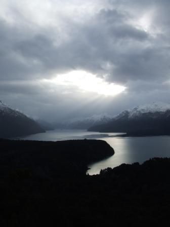 Autre vue depuis le Cero Llao llao vers Bariloche (Arg)