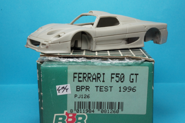 F50 GT  BPR vTest 1996         BBR ref PJ126