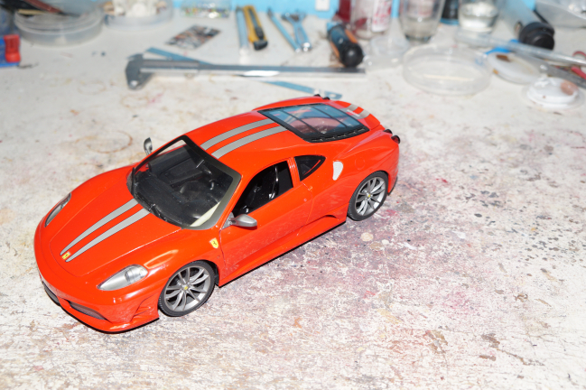 la base: une Hot Wheels