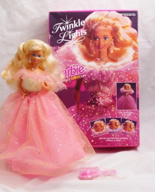 Barbie twinkles light