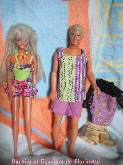 Barbie et Ken Beach Fun edition speciale 1994