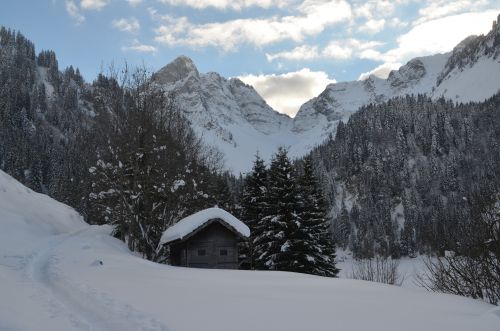 Lac des Plagnes près d'Abondance - Haute Savoie