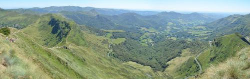 Les crêtes vers le Puy Mary - Cantal