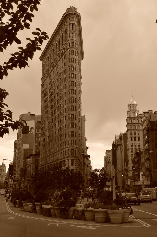 The flatiron Building New York