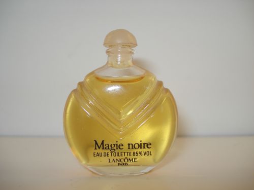 Magie noire edt 7,5 mL bch transparent écritures noires