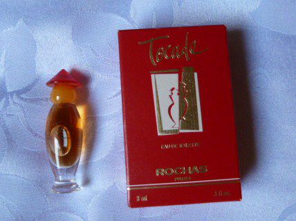 TOCADE eau de toilette bouchon rouge et jaune 3ml