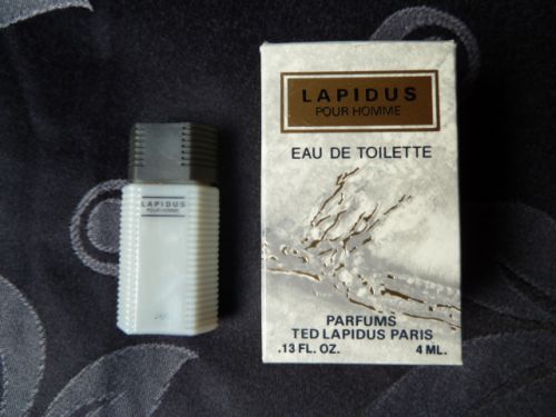 LAPIDUS pour homme eau de toilette 4ml