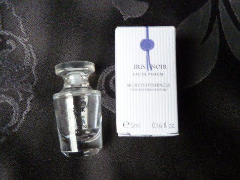 secrets d'essences IRIS NOIR eau de parfum 5ml (vide)