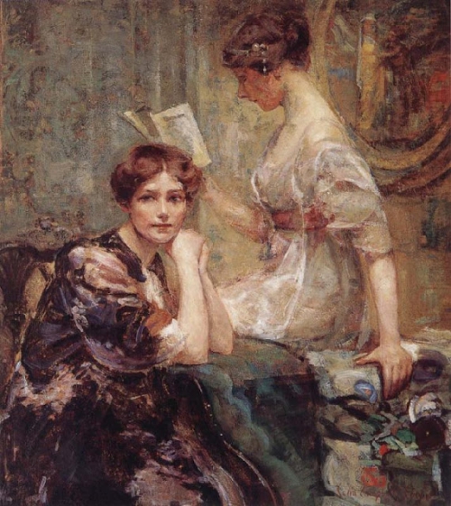 Two Women - c1917-18.jpg