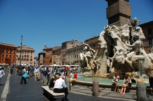 FCO Rome - Piazza Navona with Berninis masterpiece Fontana dei Quattro Fiumi fountain 02 3008x2000.jpg