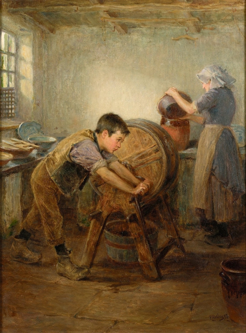 Ralph Hedley - The Butter Churn.jpg