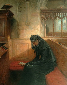 The Widow by Ralph Hedley.jpg