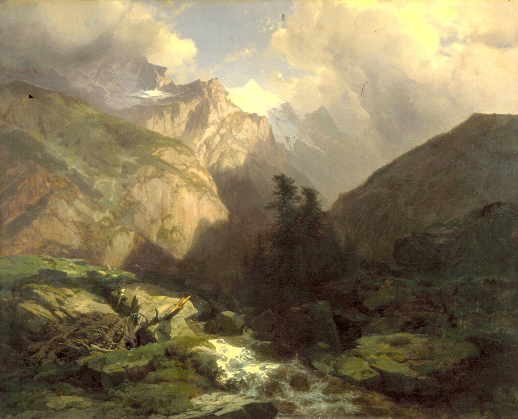 Alexandre_Calame_-_The_Jungfrau_Switzerland_-_Walters_37108.jpg