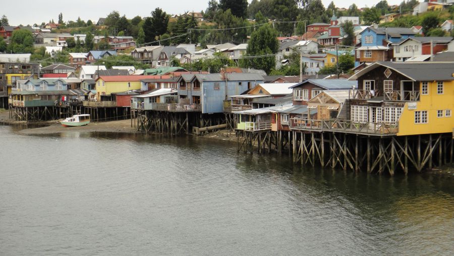 Maisons de pecheur a Chiloe