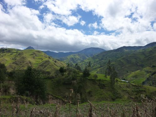 paysage des Andes