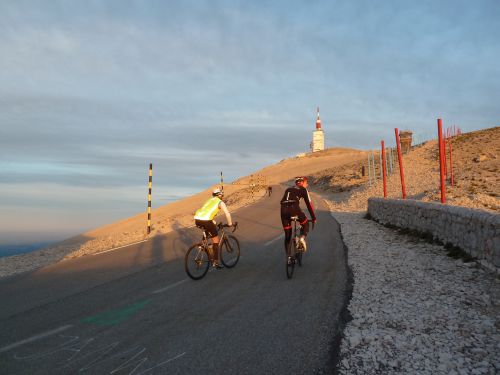 Ventoux sud lever soleil 