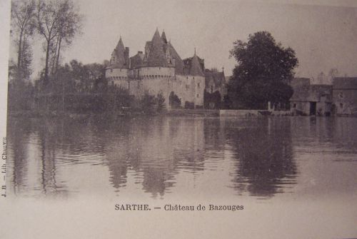 Bazouges, la sarthe et le château