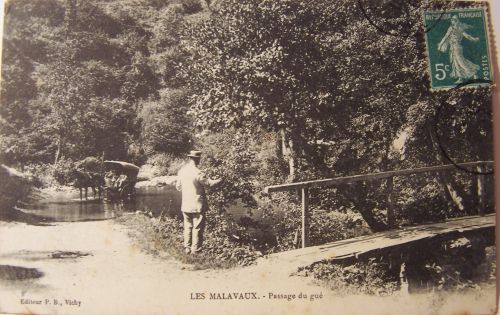 03 Vichy environs - Les Malavaux - passage du gué.