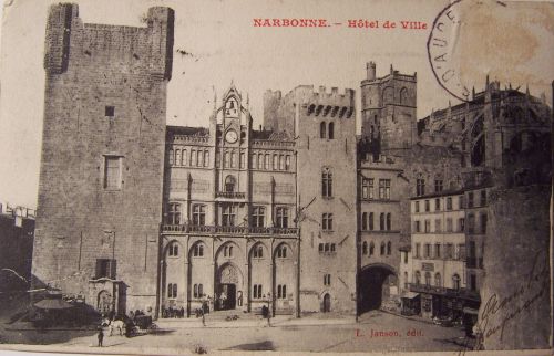 11 - Narbonne - Hôtel de ville.