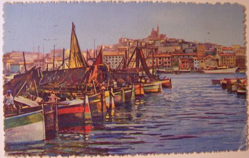 13 -Marseille carte colorisée.