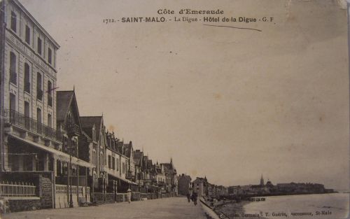 35 Saint Malo - La Digue - Hôtel de la Digue.