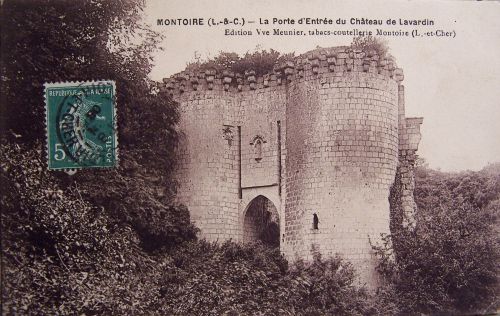Montoire : La porte d'entrée du château de Lavardin
