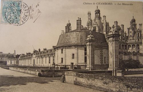 Chambord - Le château - Les mansardes