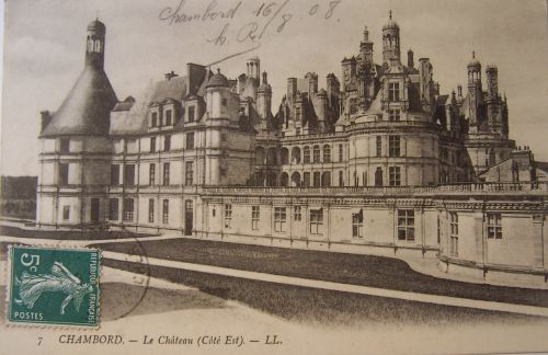Chambord - Le château côté Est
