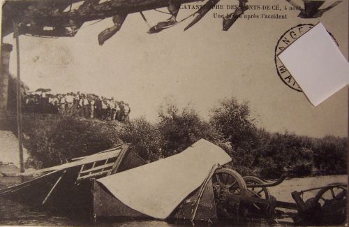 Pont de Cé - catastrophe ferroviaire 04 août 1907