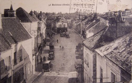 Bellême - Place de la liberté