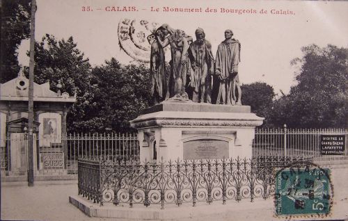 Calais - Le monument des bourgeois