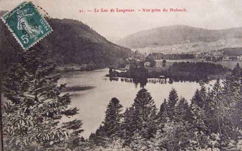 Hohneck - Vue sur le lac de Longemer