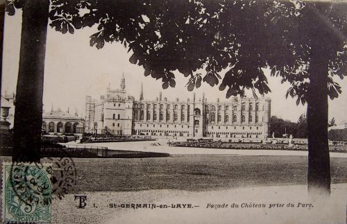 Saint Germain en Laye façade du château