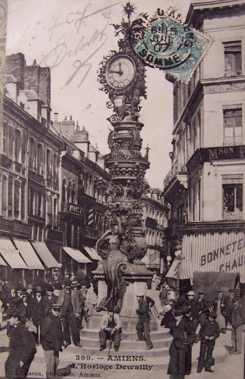 Amiens - L'horloge Dewailly