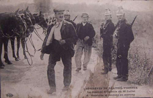 Draveil Vigneux - Gréves sanglantes de juillet 1908