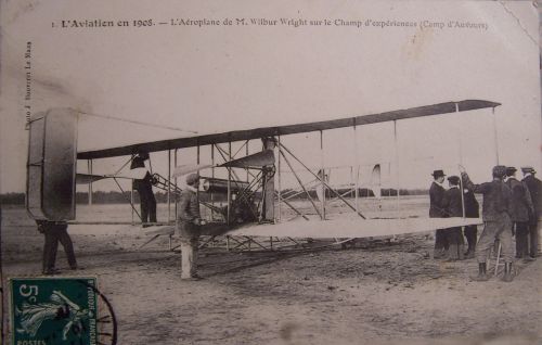Aviation en 1908 Wilbur Wright