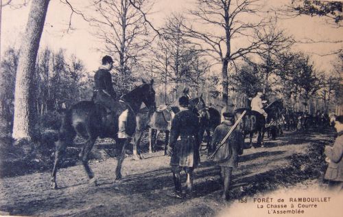 Chasse à courre - L'assemblée