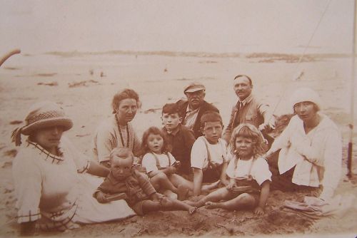 1921 Portrieux, sur la plage