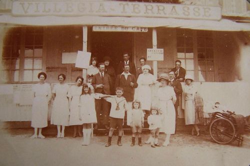1921: Portrieux , vacances familiales au Villégia