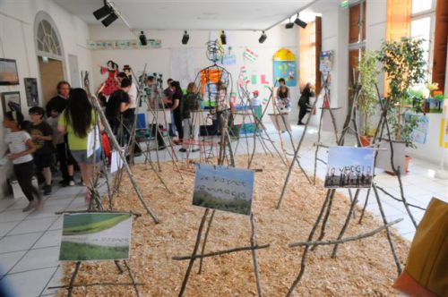 l'installation à l'Ancien Collège de Montauban