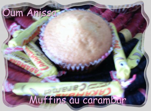 muffins au carambar 1
