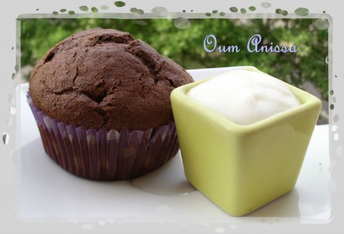 muffin poire chocolat