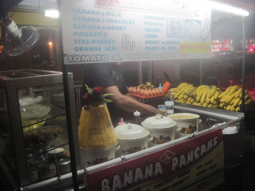 Phuket - Banana pancake dans la rue