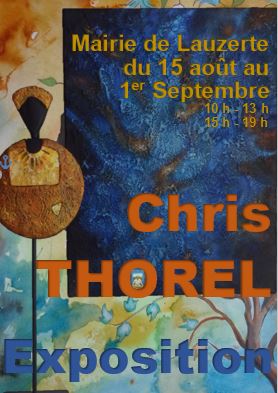 Christian THOREL exposition en Août 2019